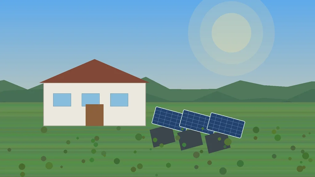 Projeto de energia solar na Paraíba com painéis solares dimensionados