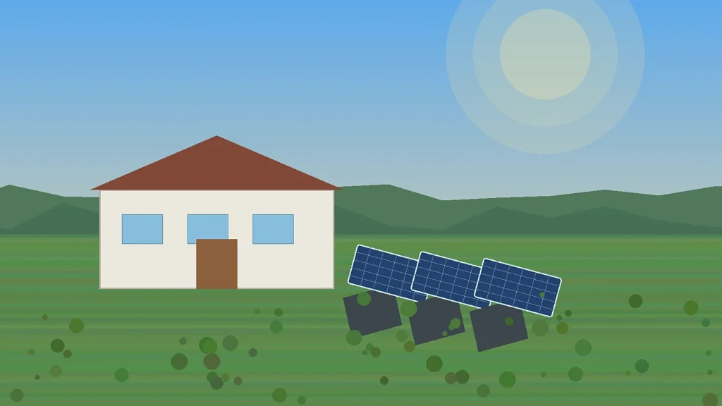Projeto de energia solar na Paraíba com painéis solares dimensionados